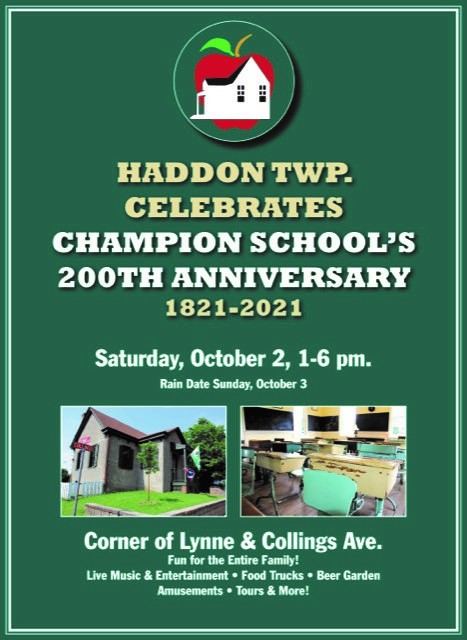 Champion School 200th Anniversary - Haddon Township